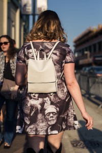 Street style at the Lady Gaga concert at Wringley Field in Chicago.