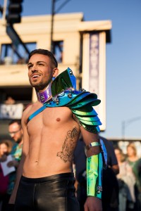 Street style at the Lady Gaga concert at Wringley Field in Chicago.