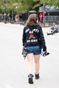 On the grounds of Lollapalooza.
