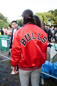 On the grounds of Lollapalooza.