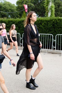 On the grounds of Lollapalooza.
