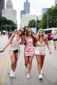 On the grounds of Lollapalooza.