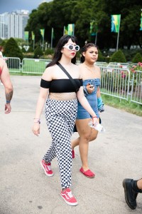 On the grounds of Lollapalooza.