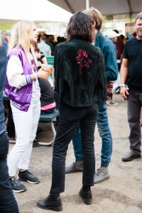 On the grounds of Lollapalooza.