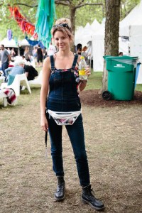 On the grounds of Lollapalooza.