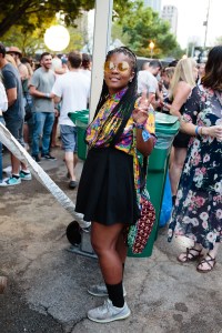 On the grounds of Lollapalooza.