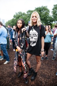 On the grounds of Lollapalooza.