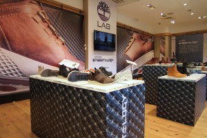 A look inside the new Timberland Tree Lab store.
