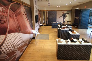 A look inside the new Timberland Tree Lab store.