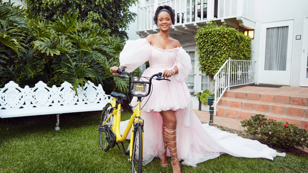 Rihanna's Foundation Partners With Ofo to Offer Bikes, Scholarships