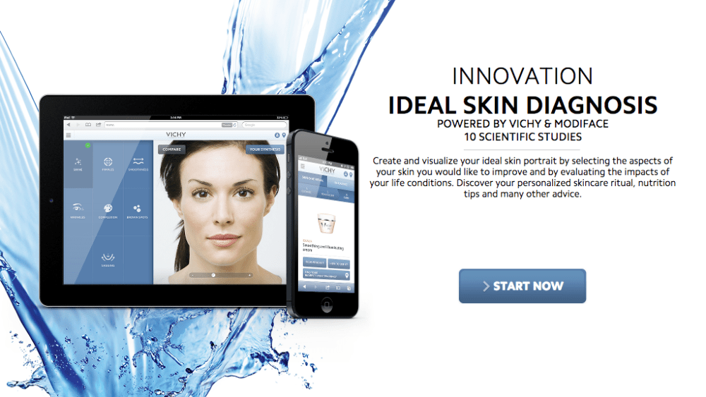 Augmented Reality Helps Select Skin Care