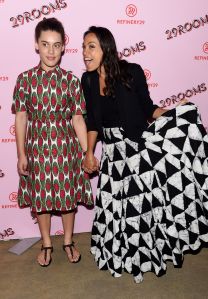 Rosario Dawson and daughterRefinery29's Third Annual '29Rooms: Turn It Into Art' party, Spring Summer 2018, New York Fashion Week, USA - 07 Sep 2017