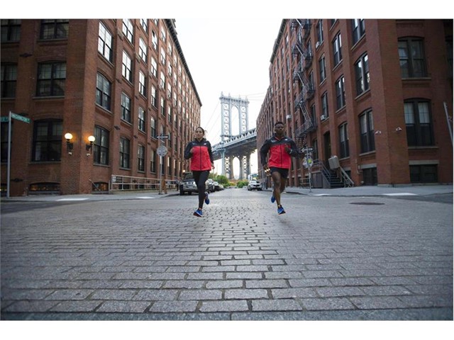 Looks from the New Balance New York City Marathon collection.