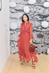 LOS ANGELES, CA - SEPTEMBER 19:  Aimee Song attends Chloe x MOCA Dinner at MOCA Grand Avenue on September 19, 2017 in Los Angeles, California.  (Photo by Stefanie Keenan/Getty Images for Chloe)