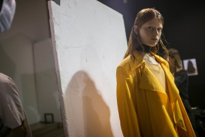Backstage at Aalto RTW Spring 2018