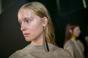 Backstage at Aalto RTW Spring 2018