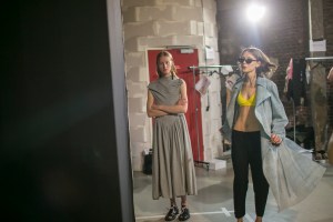 Backstage at Aalto RTW Spring 2018