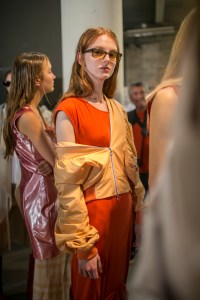 Backstage at Aalto RTW Spring 2018