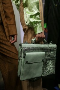 Backstage at Acné Studios RTW Spring 2018