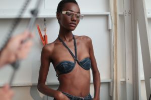 Backstage at Adam Selman RTW Spring 2018