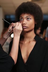 Backstage at Adam Selman RTW Spring 2018