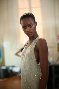 Backstage at Alberta Ferretti RTW Spring 2018