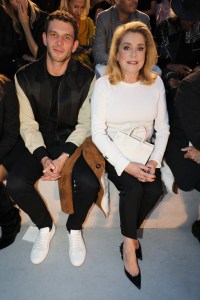 Arnaud Valois and Catherine Deneuve