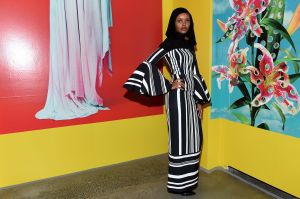 Halima AdenArt and Commerce: The Exhibition, Spring Summer 2018, New York Fashion Week, USA - 08 Sep 2017