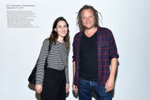 Rachelle Klapheke and Martin SchoellerArt and Commerce: The Exhibition, Spring Summer 2018, New York Fashion Week, USA - 08 Sep 2017