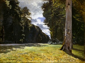 Claude Monet, Le Pavé de Chailly dans la forêt de Fontainebleau, 1865.