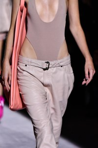 A detail of Tom Ford's RTW Spring 2018 collection.