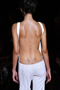 A detail of Tom Ford's RTW Spring 2018 collection.