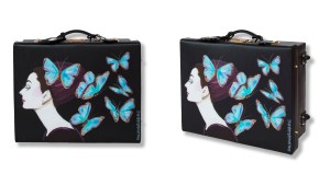 Ashley Longshore and Mark Cross collaboration.