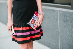 Street style at New York Fashion Week spring 2018.