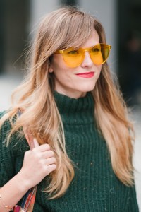 Street style at New York Fashion Week spring 2018.