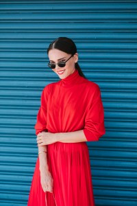 Street style at New York Fashion Week spring 2018.