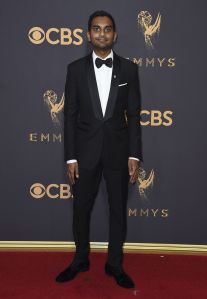 Aziz Ansari arrives at the 69th Primetime Emmy Awards, at the Microsoft Theater in Los Angeles2017 Primetime Emmy Awards - Arrivals, Los Angeles, USA - 17 Sep 2017