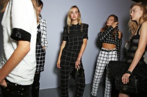 Backstage at Balmain RTW Spring 2018