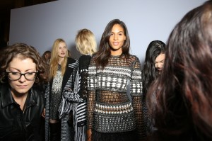 Backstage at Balmain RTW Spring 2018