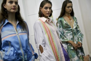Backstage at Peter Pilotto RTW Spring 2018