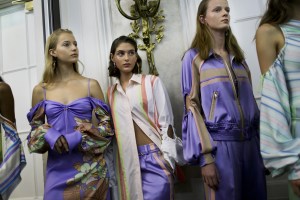 Backstage at Peter Pilotto RTW Spring 2018