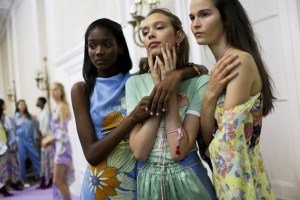 Backstage at Peter Pilotto RTW Spring 2018