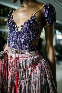 Backstage at Y/Project RTW Spring 2018