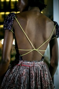 Backstage at Y/Project RTW Spring 2018