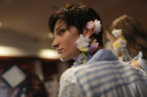 Backstage at Alexis Mabille RTW Spring 2018