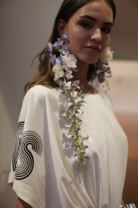 Backstage at Alexis Mabille RTW Spring 2018