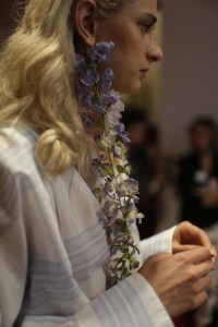 Backstage at Alexis Mabille RTW Spring 2018