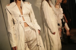 Backstage at Ann Demeulemeester RTW Spring 2018