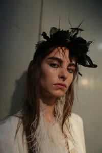 Backstage at Ann Demeulemeester RTW Spring 2018