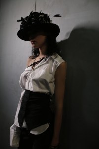 Backstage at Ann Demeulemeester RTW Spring 2018